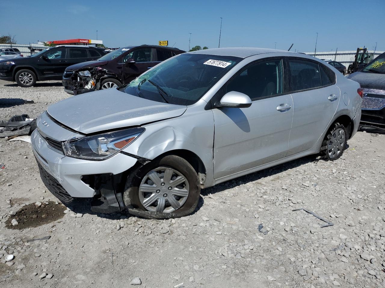 2023 KIA RIO LX VIN:3KPA24ADXPE586974