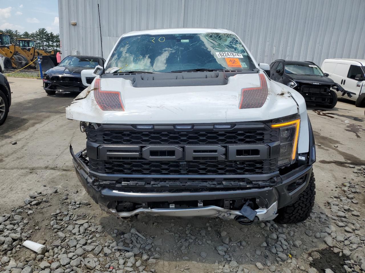 2022 FORD F150 RAPTOR VIN:1FTFW1RG6NFA83520