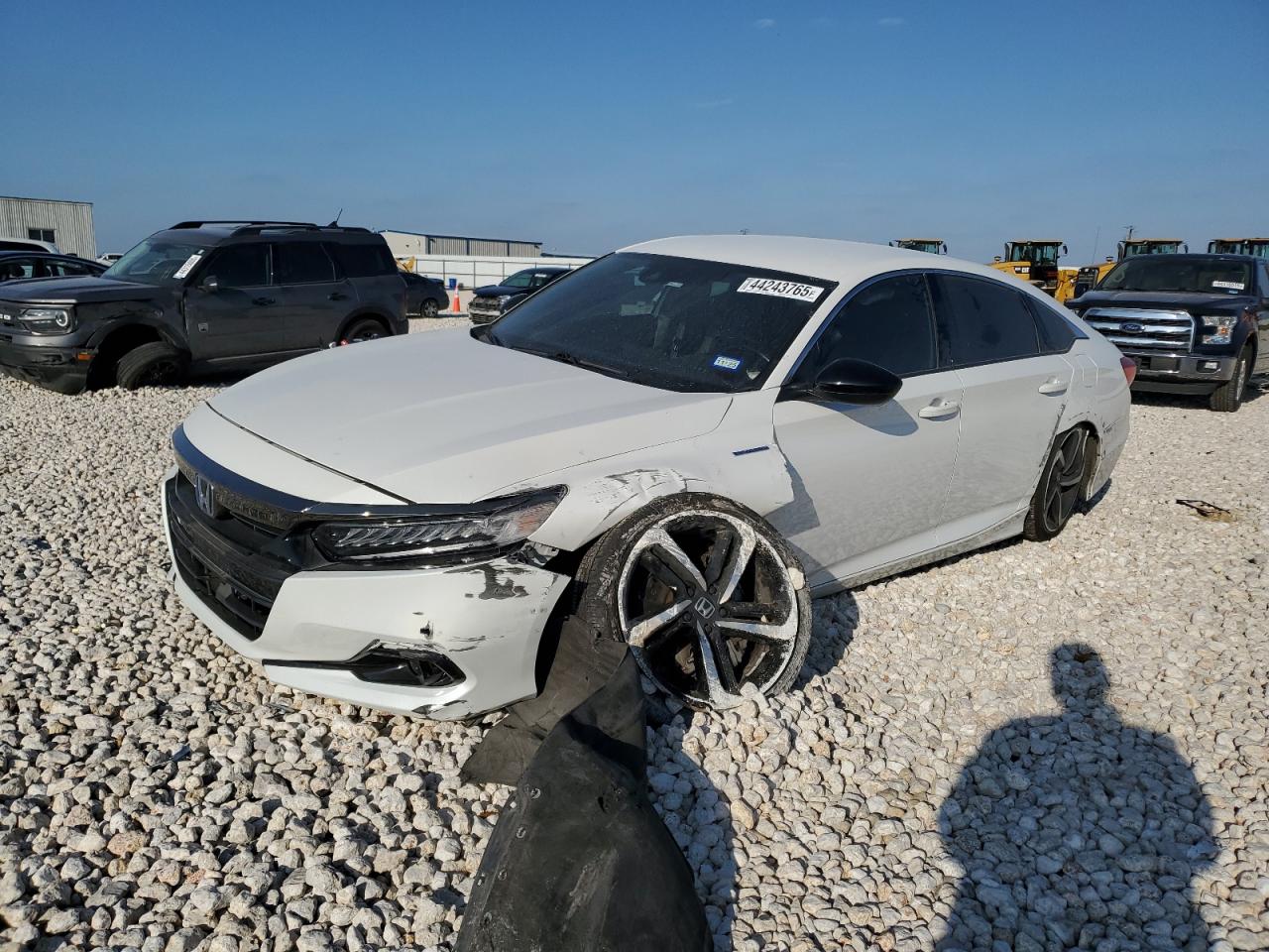 2022 HONDA ACCORD HYBRID SPORT VIN:1HGCV3F29NA005774