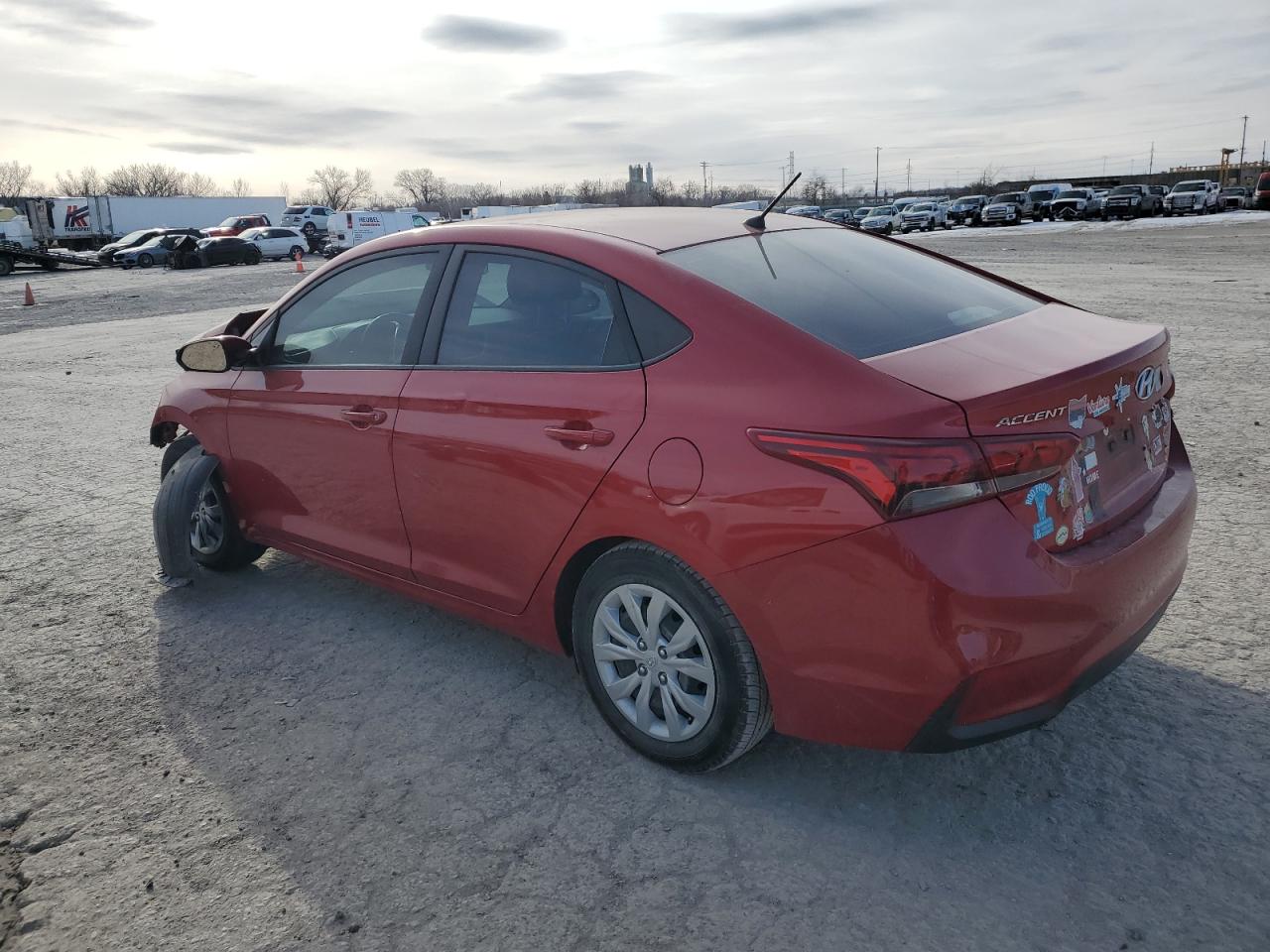2022 HYUNDAI ACCENT SE VIN:3KPC24A64NE171673