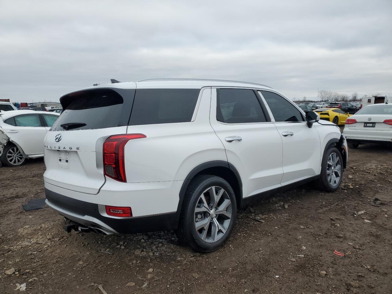 2022 HYUNDAI PALISADE SEL VIN:KM8R44HE7NU352488
