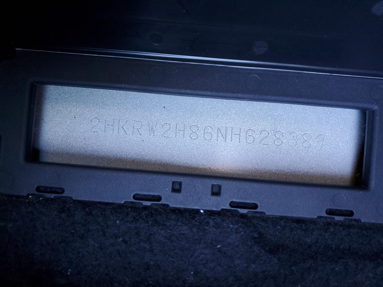 2022 HONDA CR-V EXL VIN:2HKRW2H86NH628389