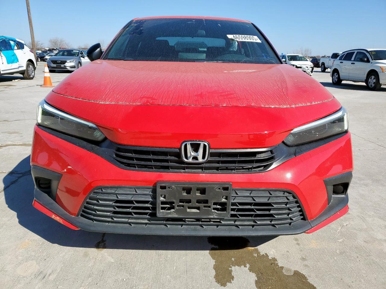 2022 HONDA CIVIC SPORT VIN:2HGFE2F54NH572400