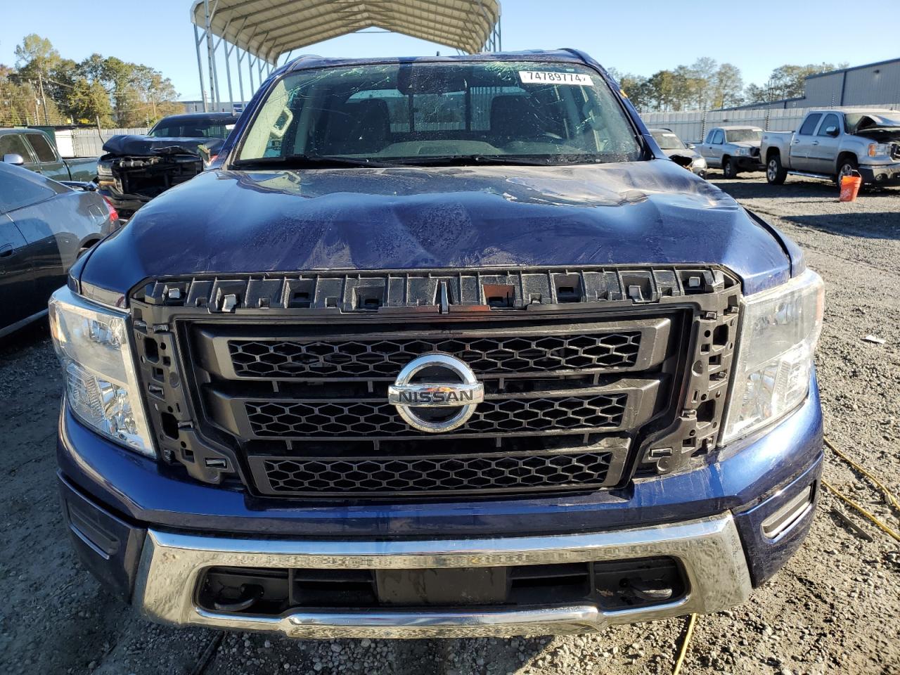 2022 NISSAN TITAN S VIN:1N6AA1EC7NN105782