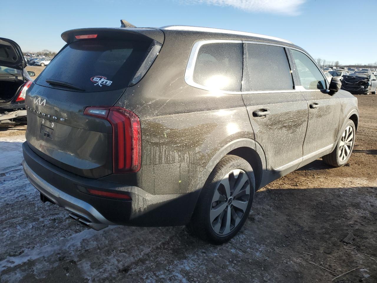 2022 KIA TELLURIDE EX VIN:5XYP34HC8NG260286