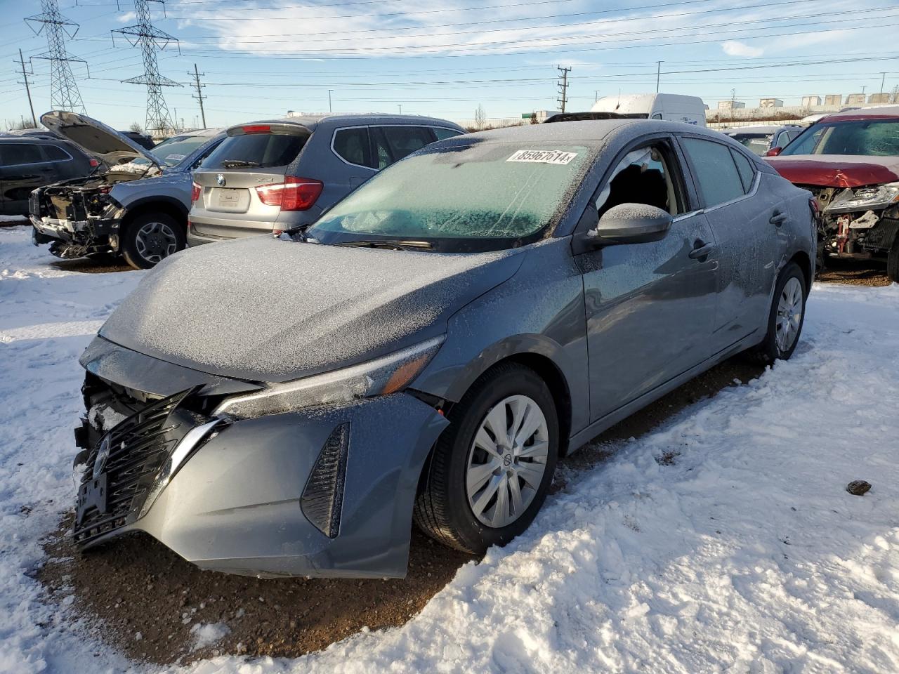 2024 NISSAN SENTRA S VIN:3N1AB8BV7RY270483