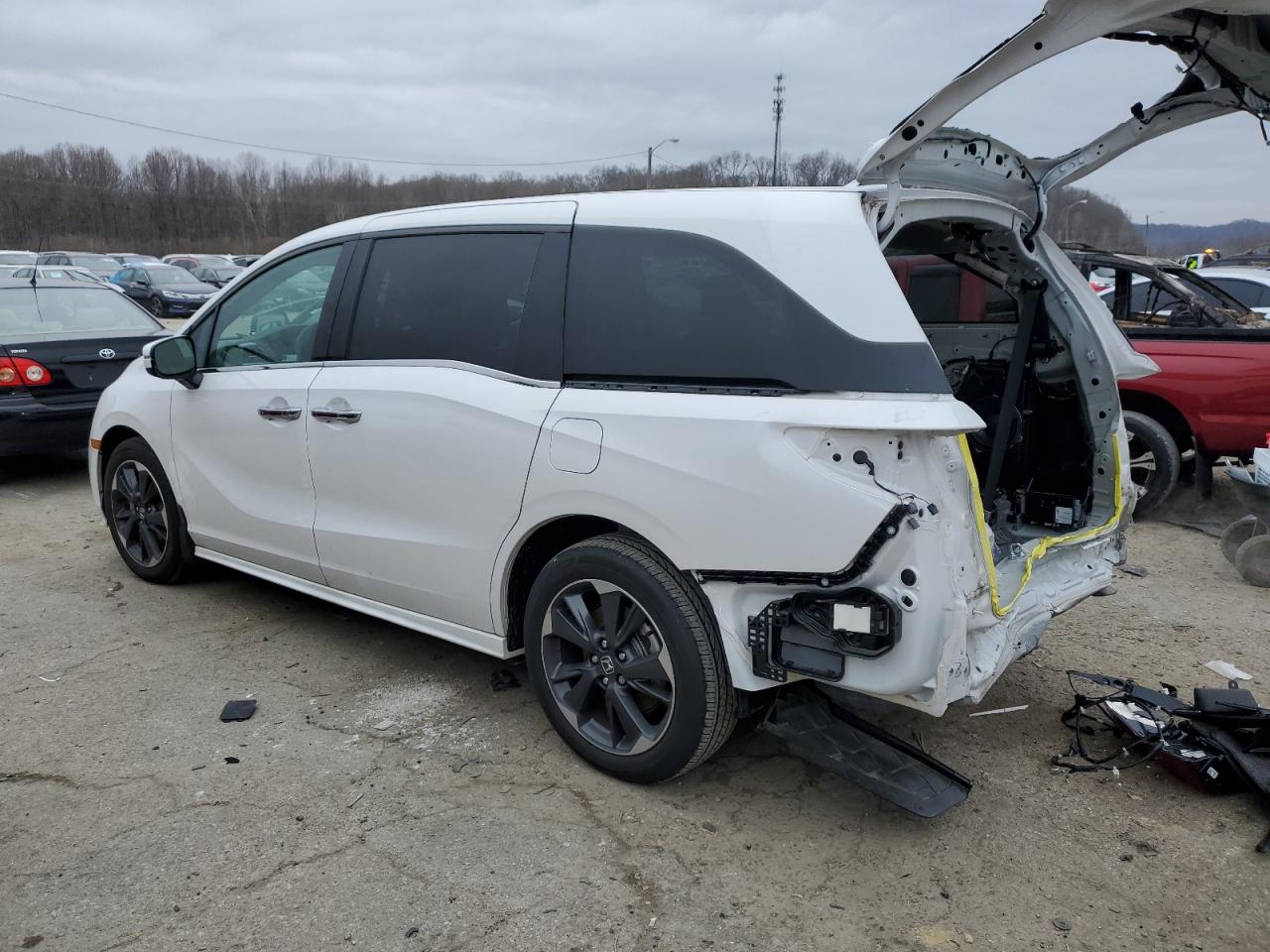 2024 HONDA ODYSSEY ELITE VIN:5FNRL6H91RB034256