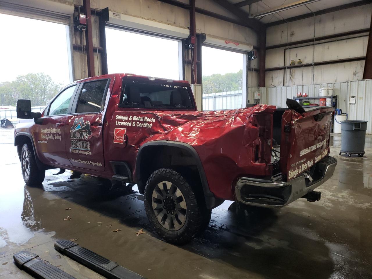 2022 CHEVROLET SILVERADO K2500 HEAVY DUTY LT VIN:1GC4YNEY8NF135009