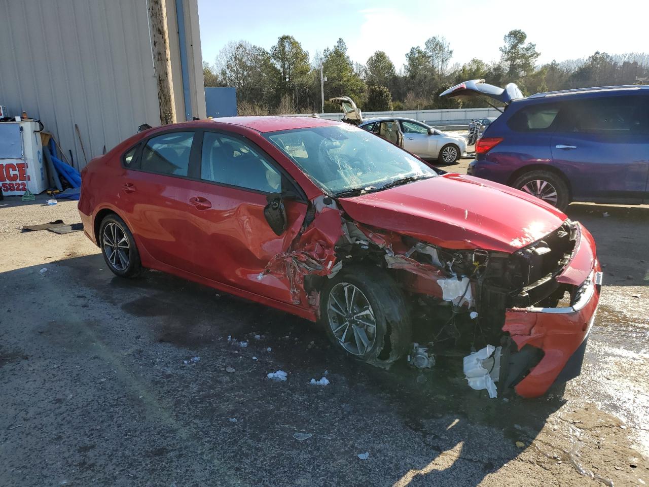 2022 KIA FORTE FE VIN:3KPF24ADXNE495559