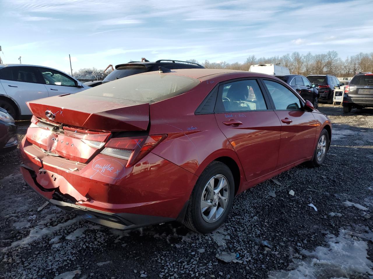 2023 HYUNDAI ELANTRA SE VIN:KMHLL4AG8PU454129