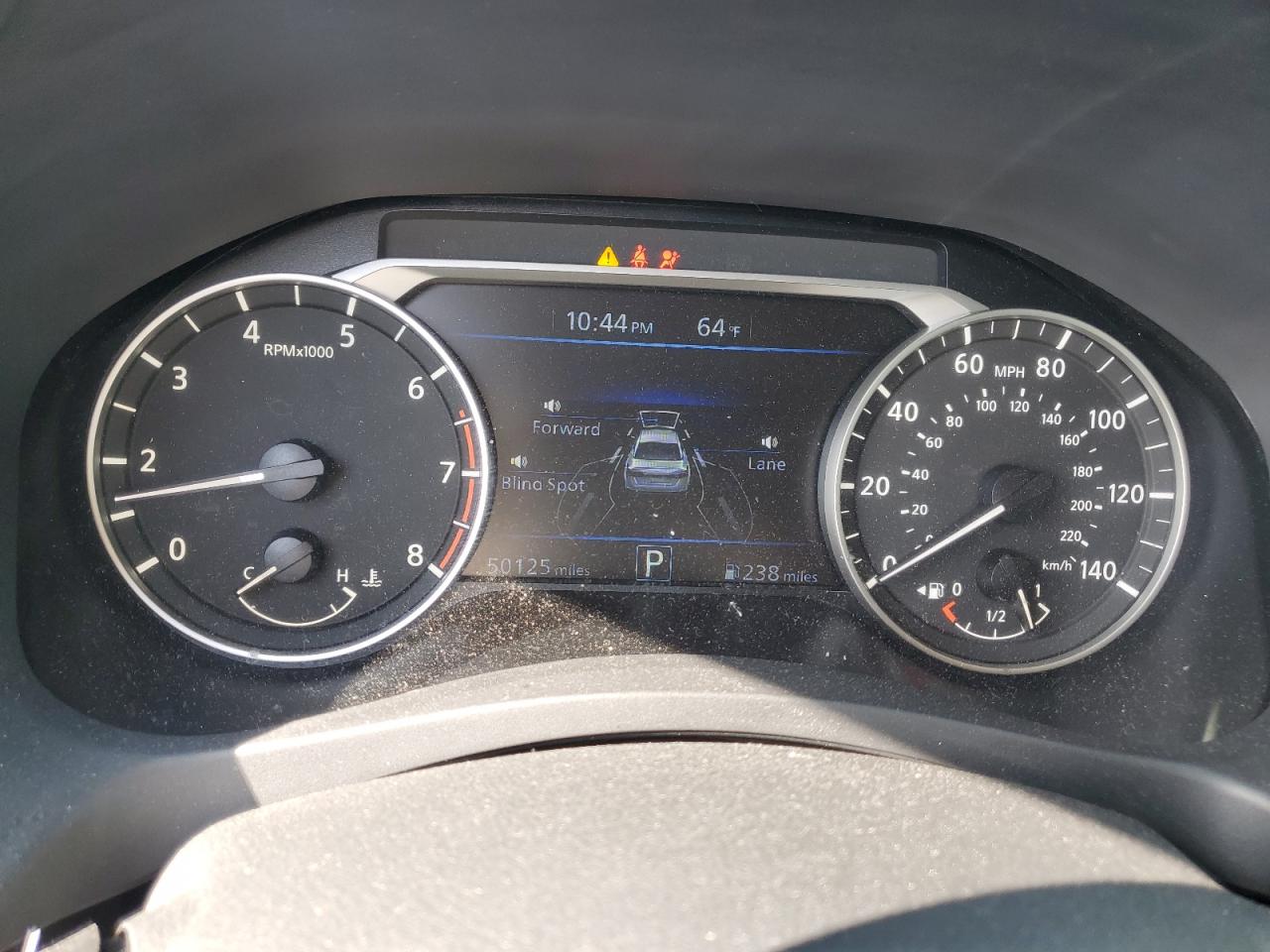 2022 NISSAN ALTIMA SR VIN:1N4BL4CV0NN301544