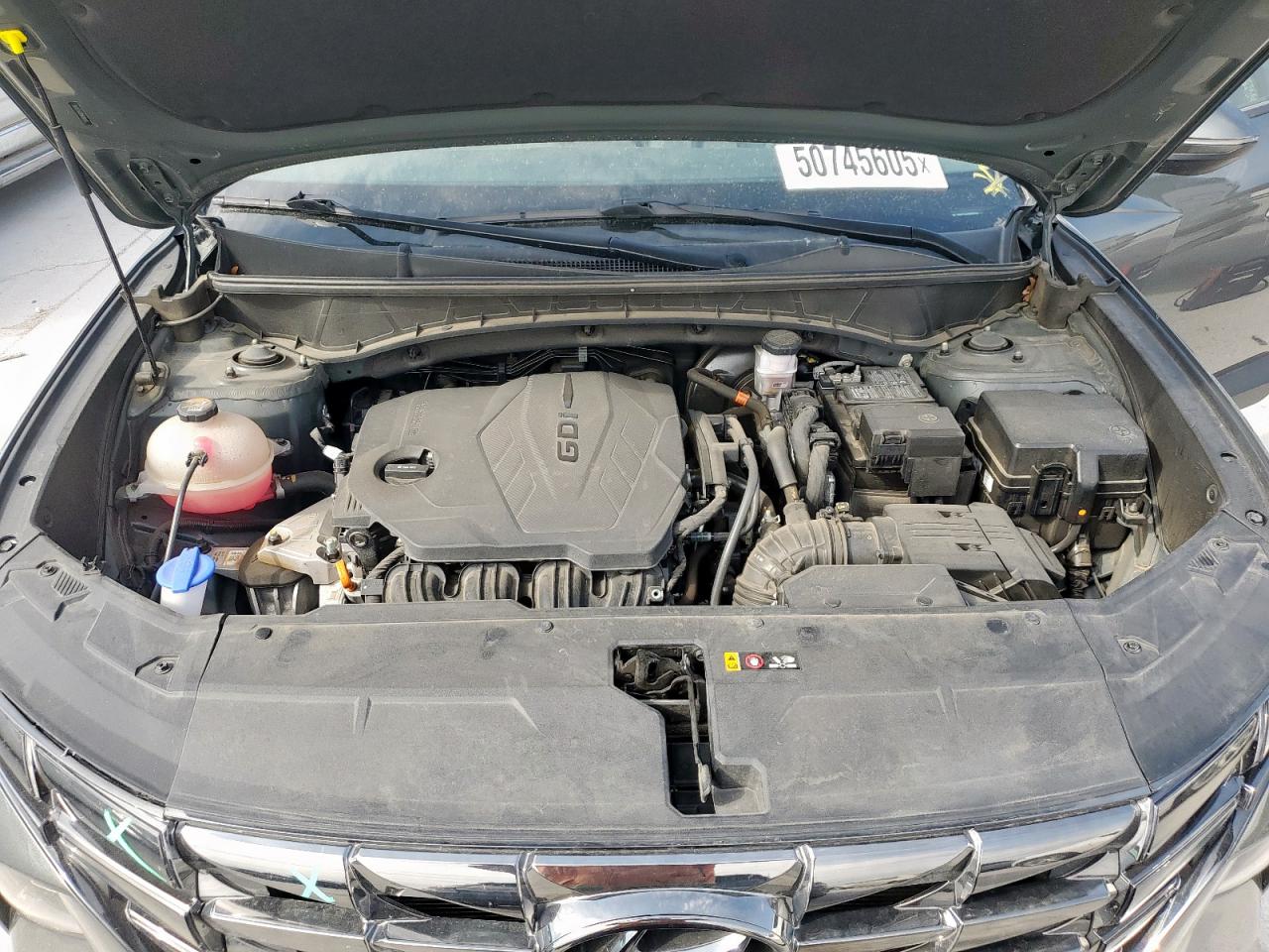 2022 HYUNDAI TUCSON SEL VIN:5NMJC3AE8NH139520