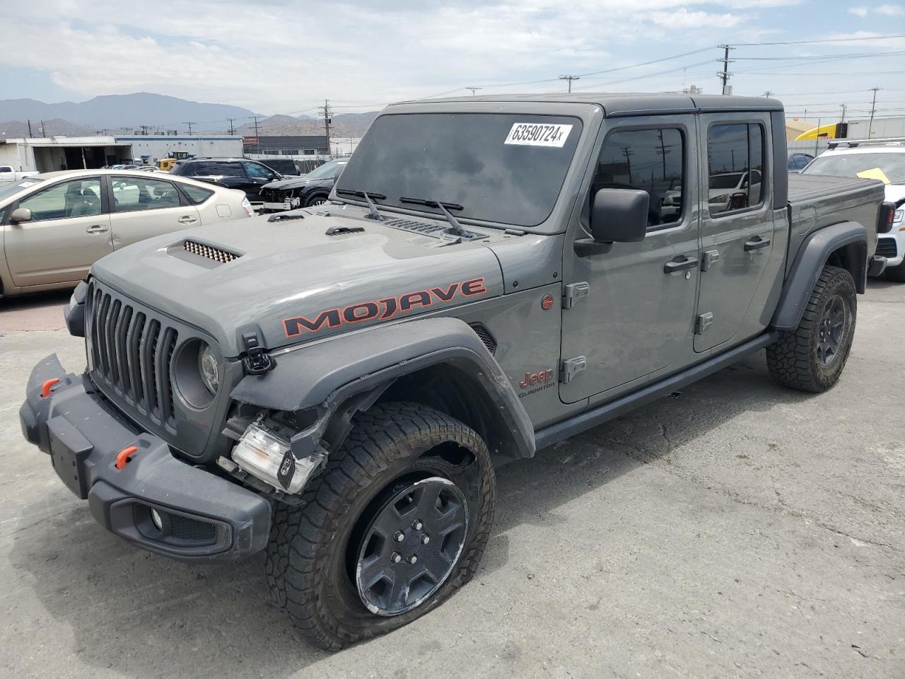 2022 JEEP GLADIATOR MOJAVE VIN:1C6JJTEG0NL153970