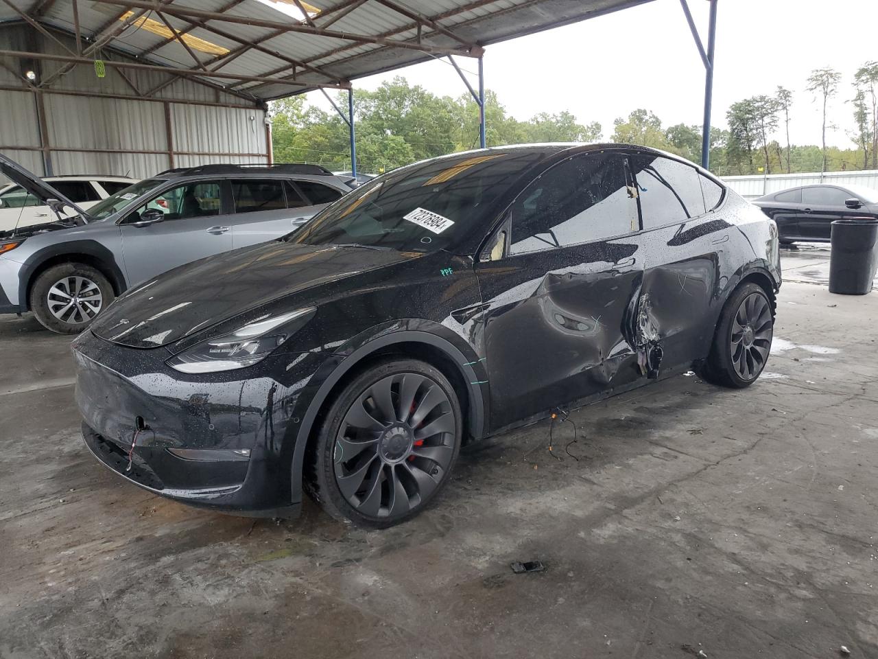 2022 TESLA MODEL Y  VIN:7SAYGDEF6NF416441