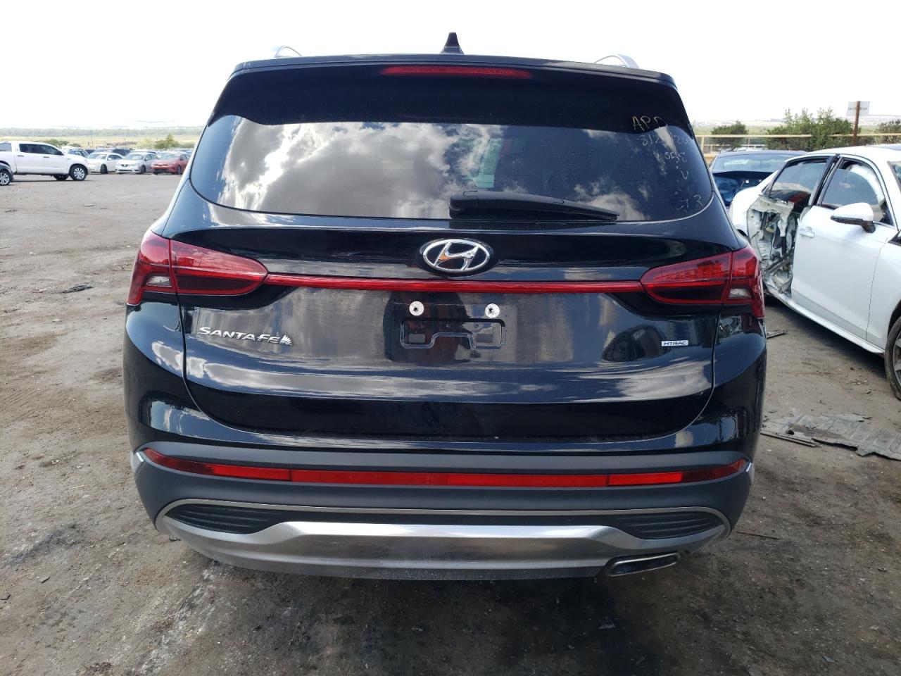 2022 HYUNDAI SANTA FE SEL VIN:5NMS2DAJ4NH482111