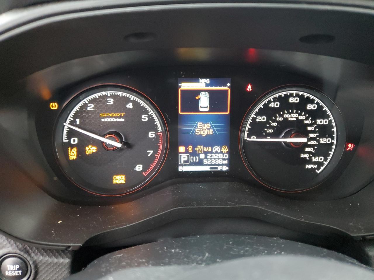 2022 SUBARU FORESTER SPORT VIN:JF2SKAJCXNH401843