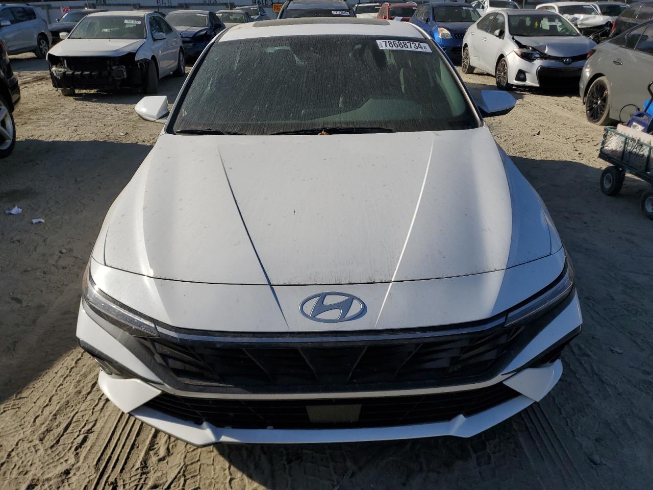 2024 HYUNDAI ELANTRA SEL VIN:KMHLS4DG1RU655582
