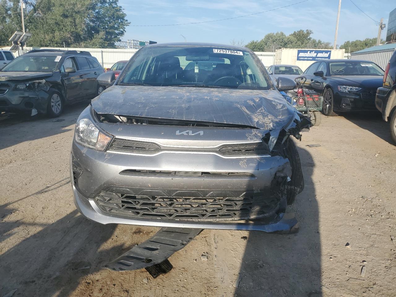 2022 KIA RIO LX VIN:3KPA24AD2NE473775