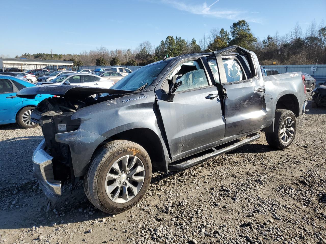 2022 CHEVROLET SILVERADO LTD K1500 LT-L VIN:1GCPYJEK1NZ102885