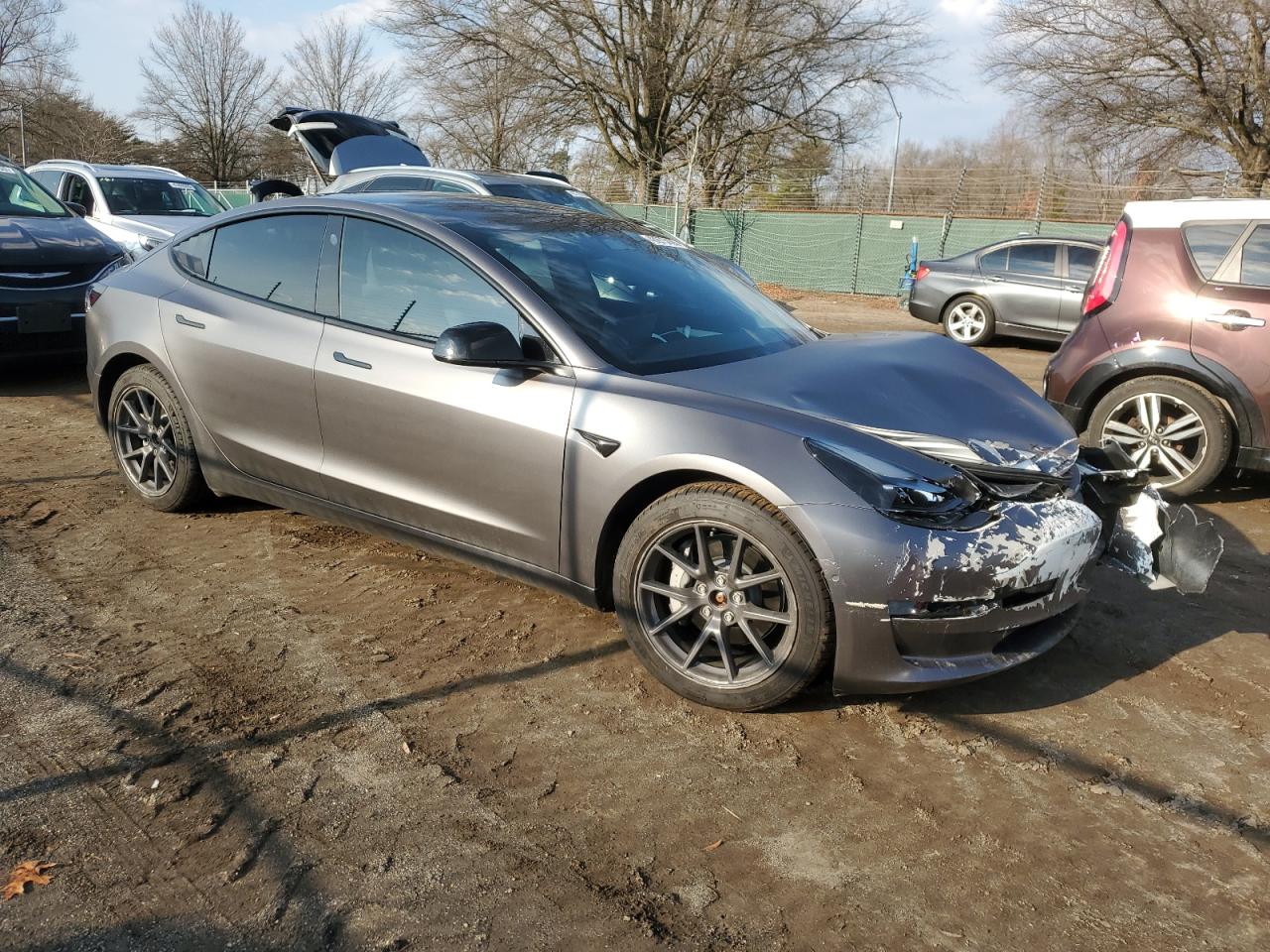2022 TESLA MODEL 3  VIN:5YJ3E1EBXNF272496