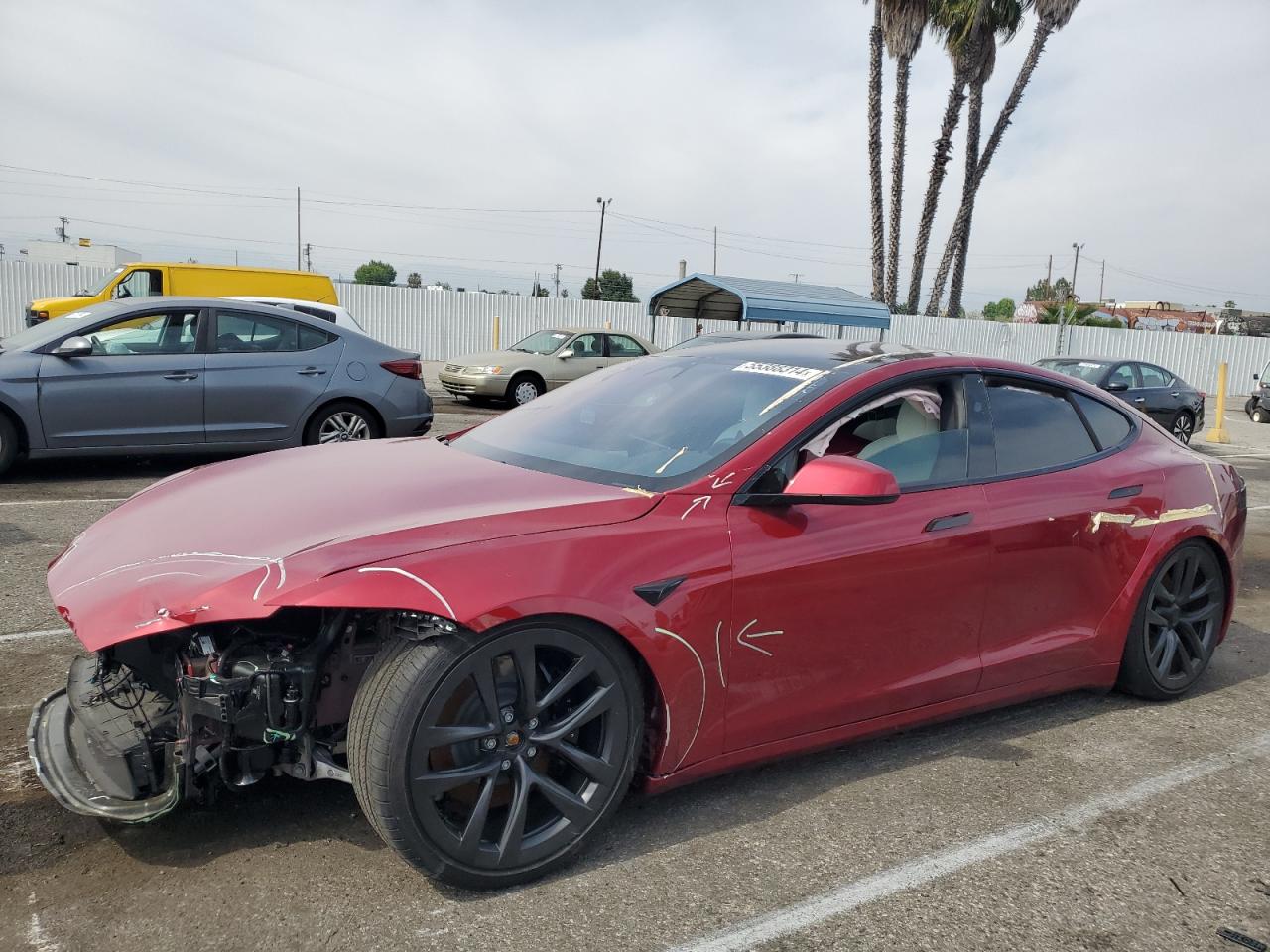 2023 TESLA MODEL S VIN:5YJSA1E56PF518514