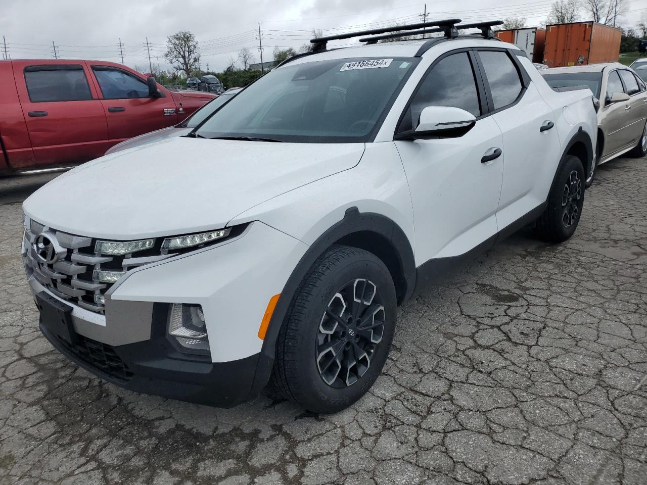 2022 HYUNDAI SANTA CRUZ SEL VIN:5NTJCDAE6NH037868
