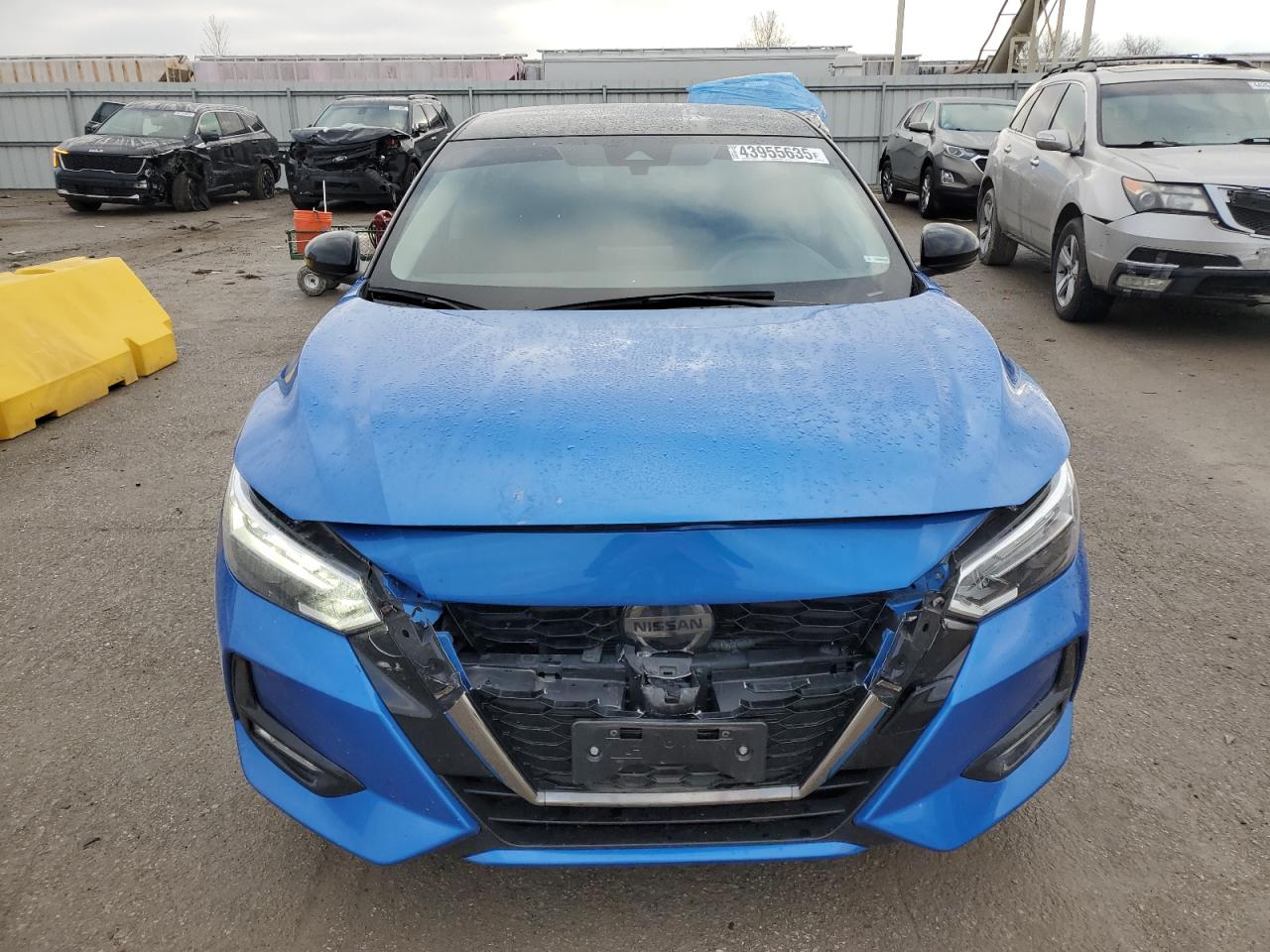 2022 NISSAN SENTRA SR VIN:3N1AB8DV2NY299736