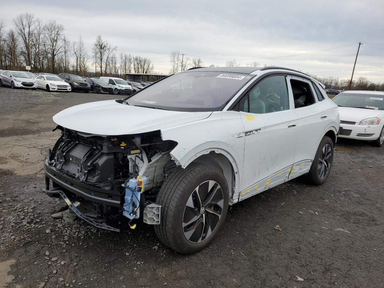 2022 VOLKSWAGEN ID.4 PRO S VIN:WVGGNPE2XNP074992