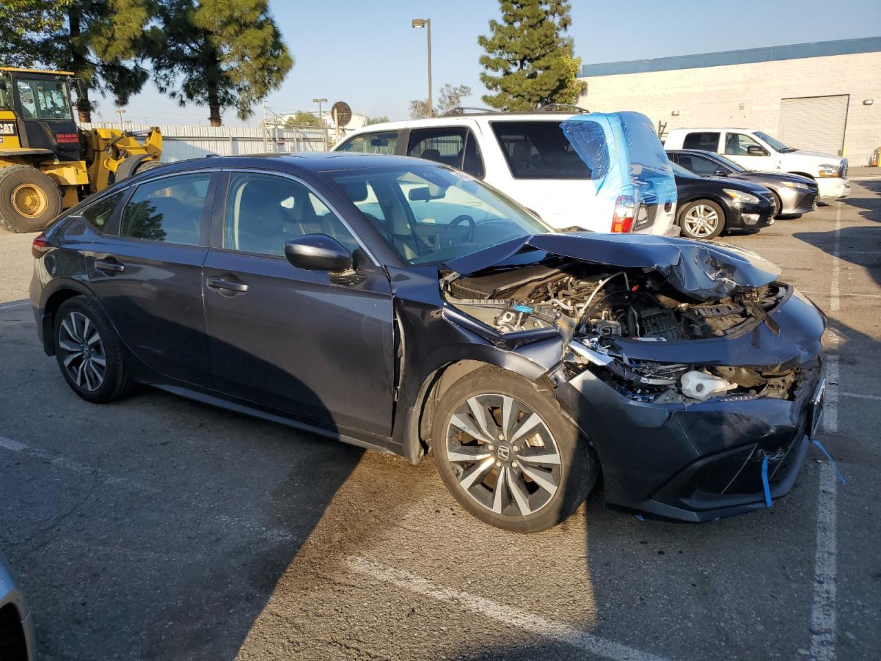2022 HONDA CIVIC EXL VIN:19XFL1H73NE008178