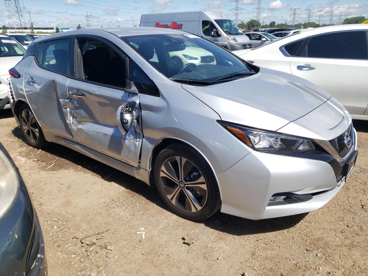 2022 NISSAN LEAF SV VIN:1N4AZ1CV9NC556343