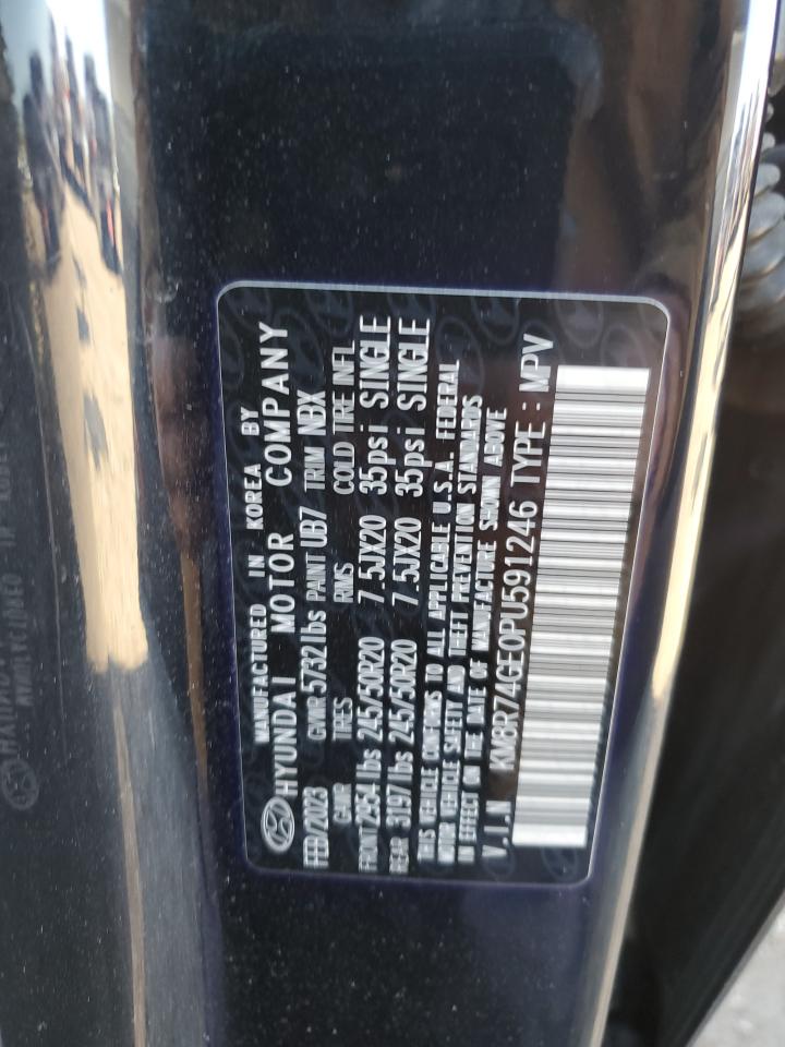 2023 HYUNDAI PALISADE CALLIGRAPHY VIN:5YFS4MCE1NP131432