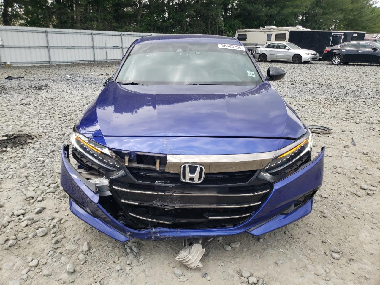 2022 HONDA ACCORD SPORT VIN:1HGCV1F35NA005283