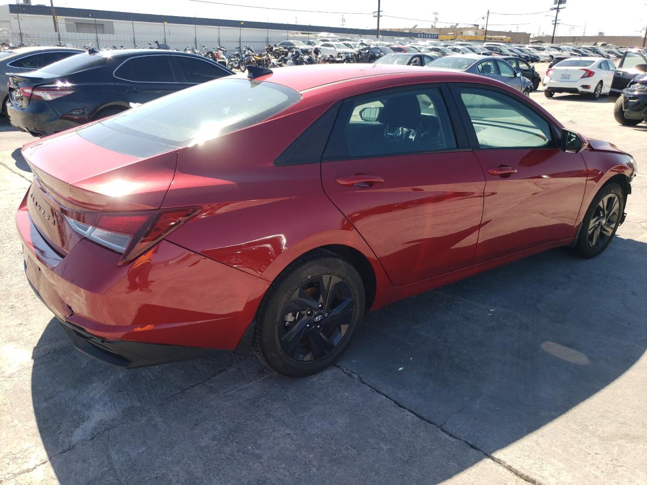 2022 HYUNDAI ELANTRA SEL VIN:KMHLM4AG3NU322146