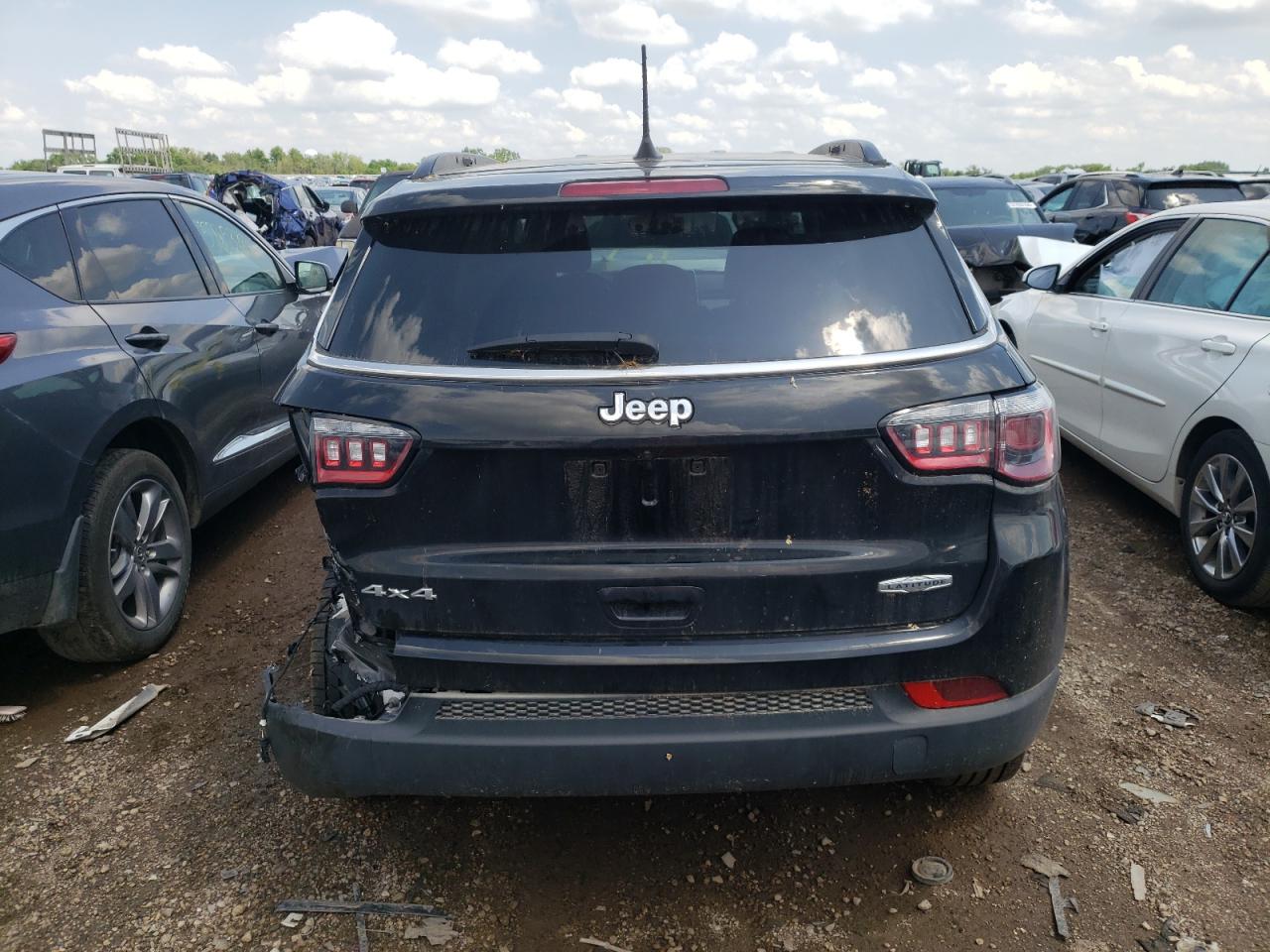 2022 JEEP COMPASS LATITUDE VIN:3C4NJDBB7NT135589