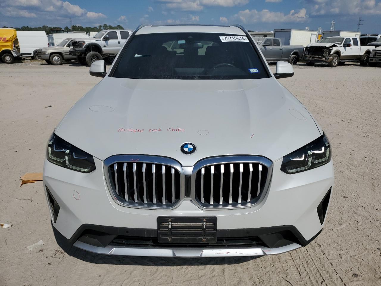 2022 BMW X3 XDRIVE30I VIN:5UX53DP03N9N13996