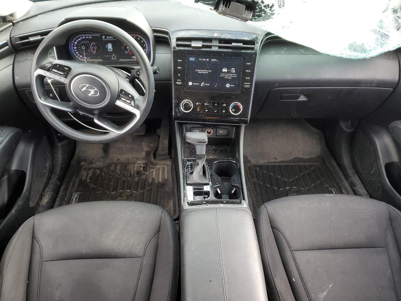 2022 HYUNDAI TUCSON SEL VIN:KM8JBCAE0NU020478