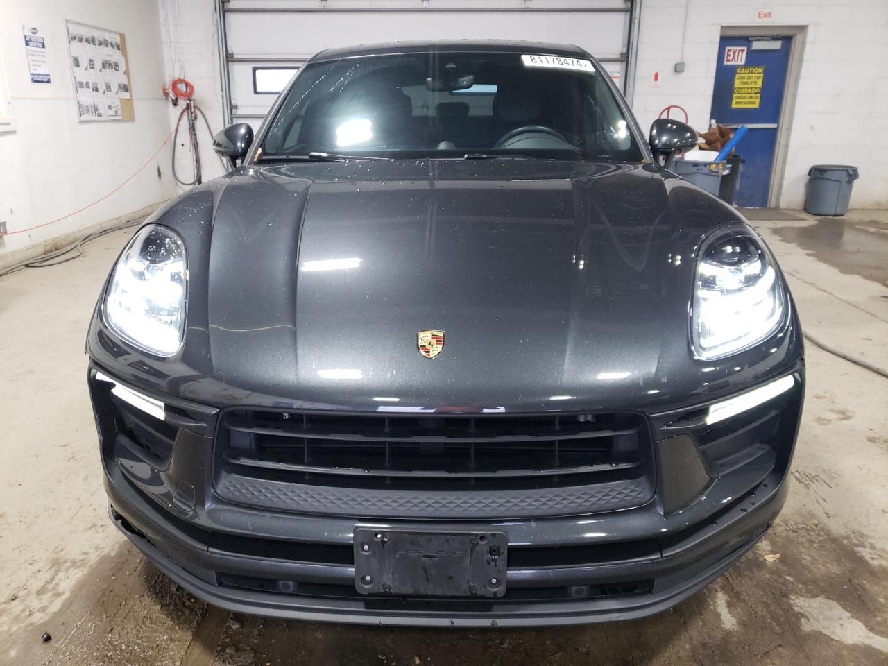 2022 PORSCHE MACAN  VIN:WP1AA2A57NLB10801