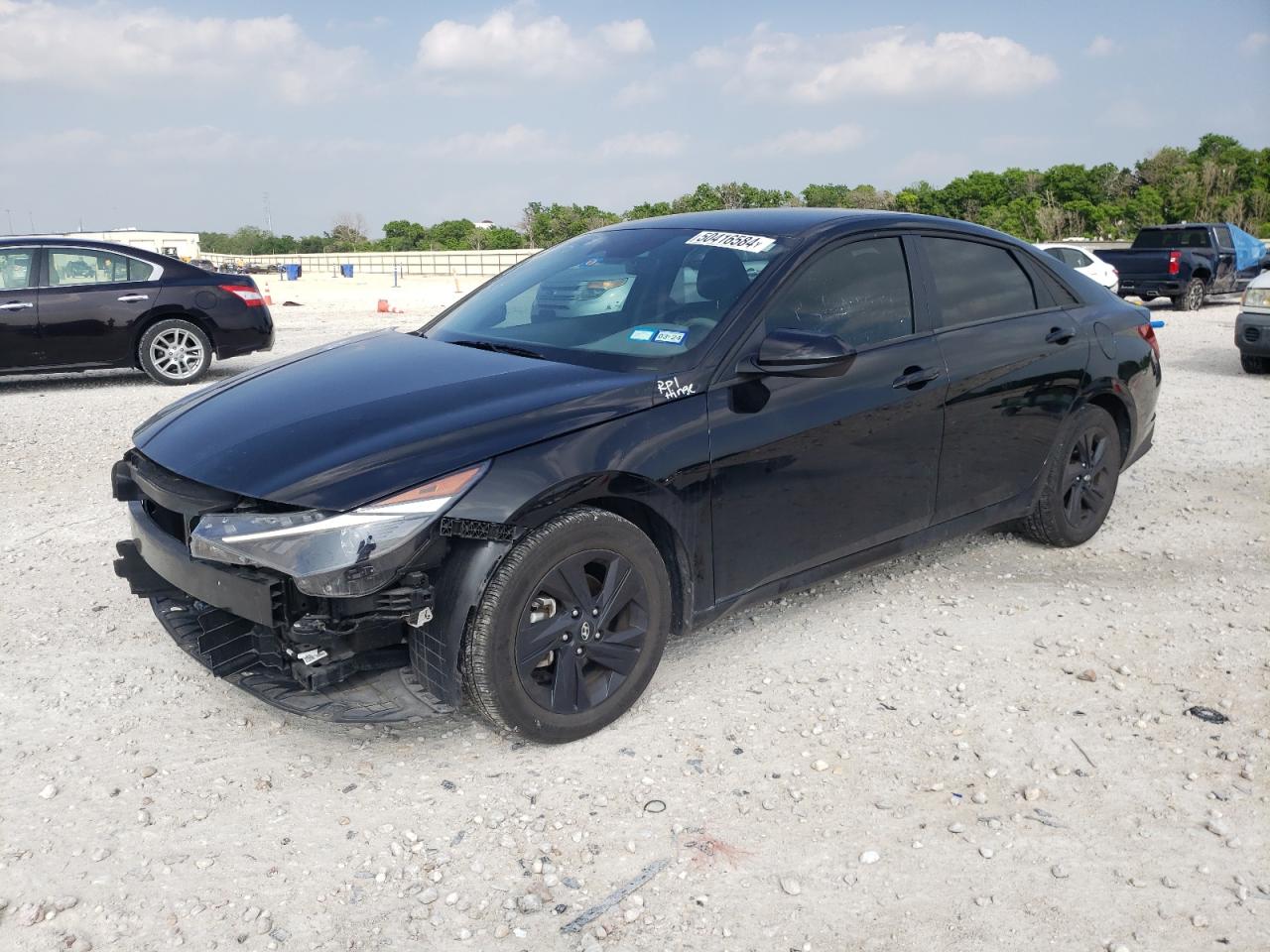 2022 HYUNDAI ELANTRA SEL VIN:5NPLM4AG4NH077887