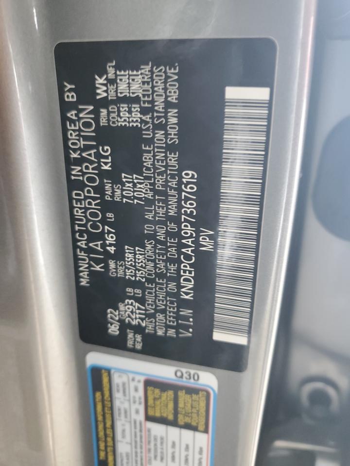2023 KIA SELTOS LX VIN:KNDEPCAA9P7367619