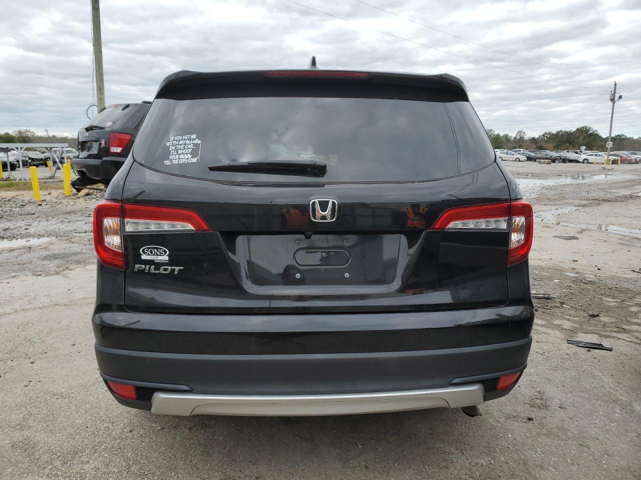 2022 HONDA PILOT EXL VIN:5FNYF5H53NB009119