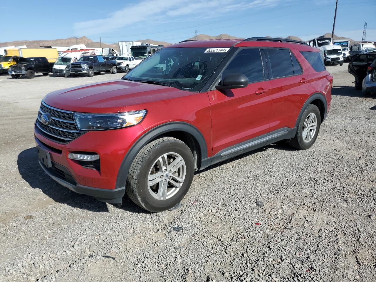 2022 FORD EXPLORER XLT VIN:1FMSK7DH4NGC45227