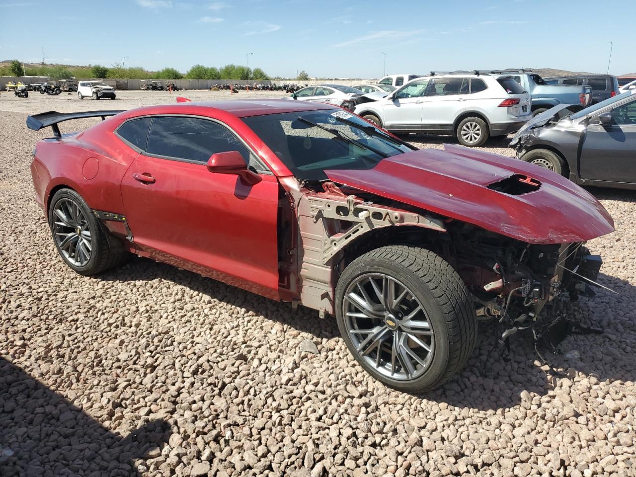 2022 CHEVROLET CAMARO LT1 VIN:1G1FF1R76N0105365