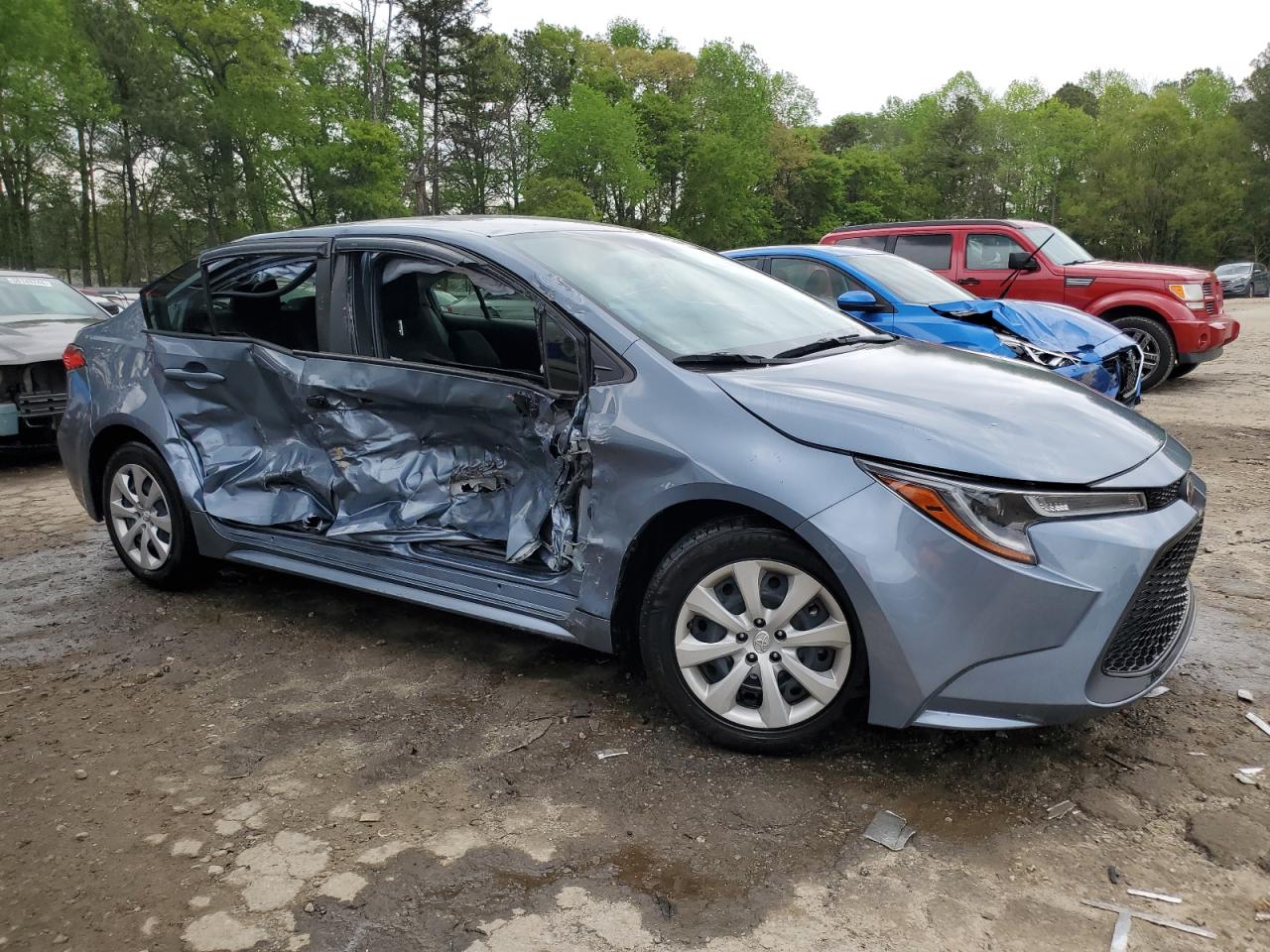 2022 TOYOTA COROLLA LE VIN:JTDEPMAE7N3008024