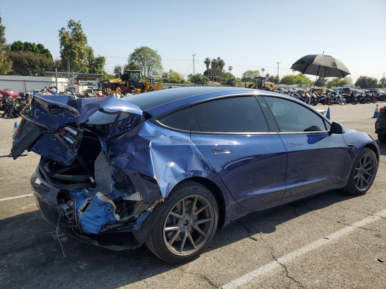 2022 TESLA MODEL 3  VIN:5YJ3E1EBXNF183463