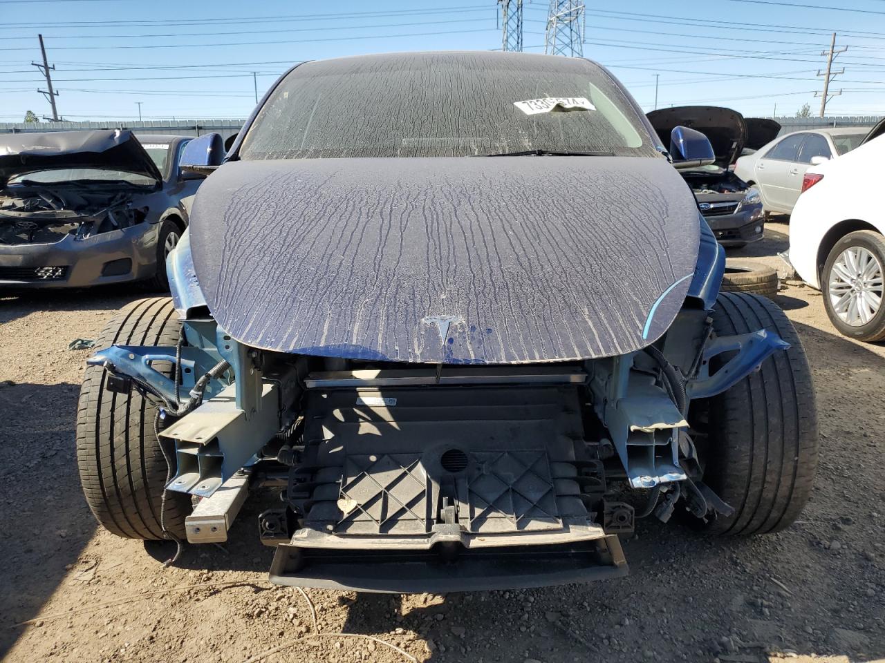 2023 TESLA MODEL Y  VIN:7SAYGDEEXPF695208