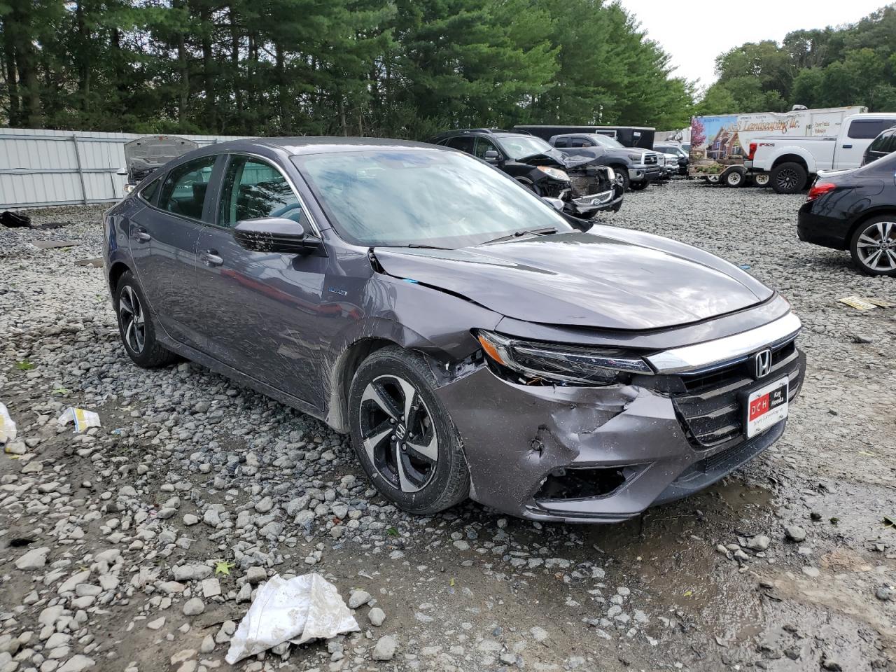 2022 HONDA INSIGHT EX VIN:19XZE4F54NE003064