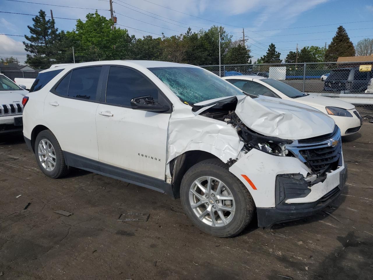 2022 CHEVROLET EQUINOX LS VIN:3GNAXSEV2NS174577