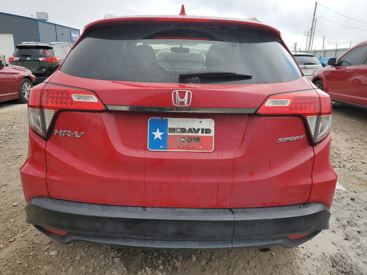 2022 HONDA HR-V SPORT VIN:3CZRU5H16NM720715