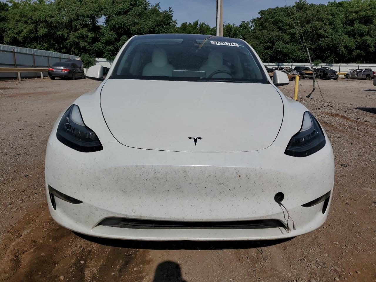 2022 TESLA MODEL Y  VIN:7SAYGDEE1NF354664