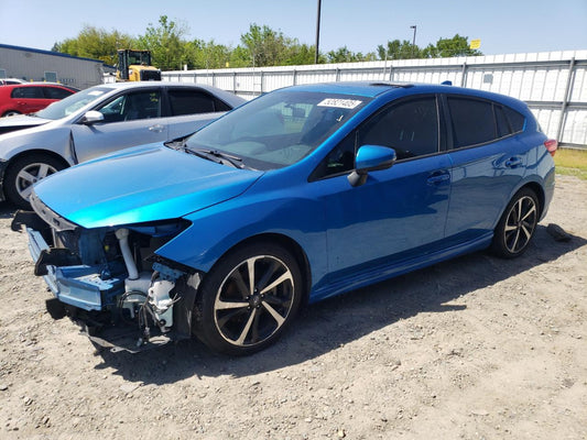 2022 SUBARU IMPREZA SPORT VIN:4S3GTAM62N3714003